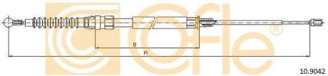 LINKA - HAMULEC RECZNY COF 10.9042 COFLE 92109042