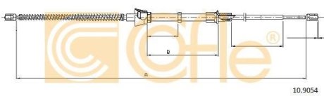 LINKA - HAMULEC RECZNY COF 10.9054 COFLE 92109054