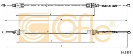 LINKA - HAMULEC RECZNY COF 10.9336 COFLE 92109336