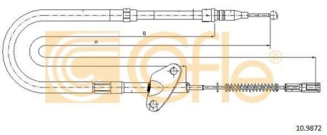 Linka ham.r. MB 207D-310D /L/ 86- COFLE 92109872