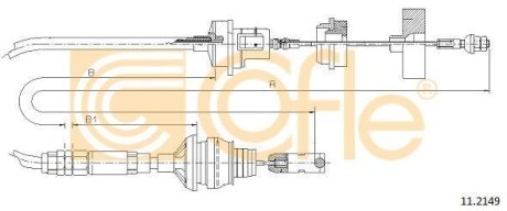 LINKA SPRZEGLA COF 11.2149 COFLE 92112149