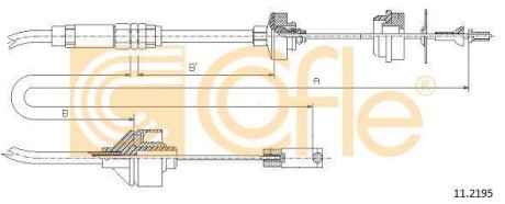 LINKA SPRZEGLA COF 11.2195 COFLE 92112195