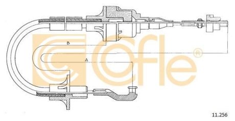 LINKA SPRZEGLA COF 11.256 COFLE 9211256