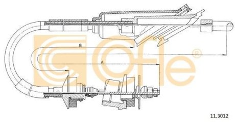 LINKA SPRZEGLA COF 11.3012 COFLE 92113012