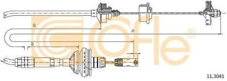 LINKA SPRZEGLA COF 11.3041 COFLE 92113041