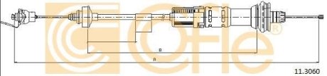 Linka sprz. P206 1.9DS 02- ch.9583- COFLE 92113060