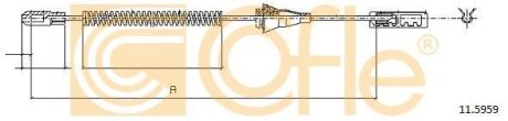 LINKA - HAMULEC RECZNY COF 11.5959 COFLE 92115959