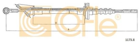 LINKA SPRZEGLA COF 1172.1 COFLE 9211721