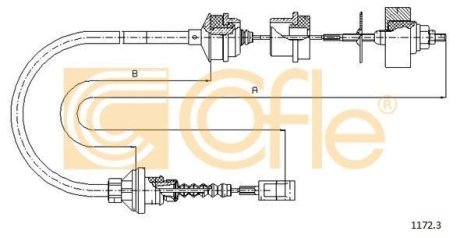 LINKA SPRZEGLA COF 1172.3 COFLE 9211723