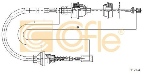 LINKA SPRZEGLA COF 1172.4 COFLE 9211724