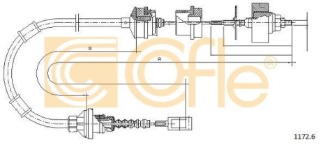 Linka sprz. DUCATO 98- COFLE 9211726