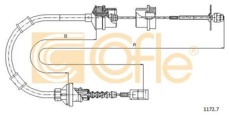 LINKA SPRZEGLA COF 1172.7 COFLE 9211727