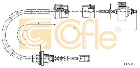 LINKA SPRZEGLA COF 1172.8 COFLE 9211728