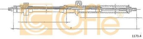 LINKA GAZU COF 1173.4 COFLE 9211734