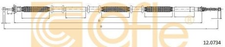 Linka ham.r. DOBLO 3/01- /L/ COFLE 92120734