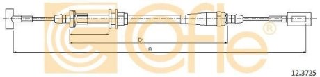 LINKA - HAMULEC RECZNY COF 12.3725 COFLE 92123725