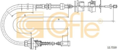 LINKA SPRZEGLA COF 12.7210 COFLE 92127210