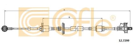 Автозапчасть COFLE 92.12.7299