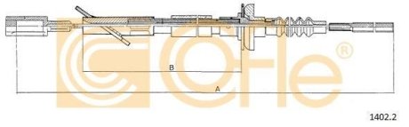 Linka sprz. CQ 900/SEICENTO COFLE 9214022