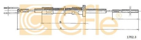 LINKA SPRZEGLA COF 1702.3 COFLE 9217023 (фото 1)