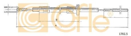 LINKA SPRZEGLA COF 1702.5 COFLE 9217025