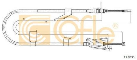 Linka ham.r. X-TRAIL /L/ COFLE 92170335