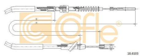 LINKA SPRZEGLA COF 18.6103 COFLE 92186103