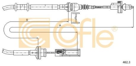 LINKA SPRZEGLA COF 462.3 COFLE 924623