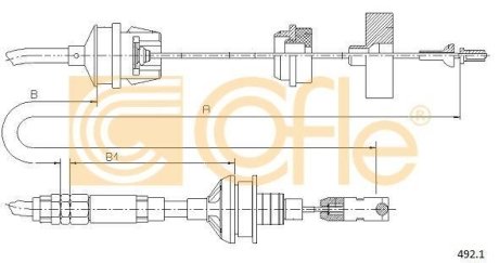 LINKA SPRZEGLA COF 492.1 COFLE 924921