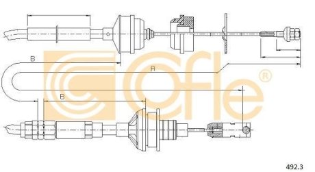 LINKA SPRZEGLA COF 492.3 COFLE 924923