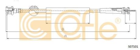 LINKA - TACHOMETR COF S07101 COFLE 92S07101 (фото 1)