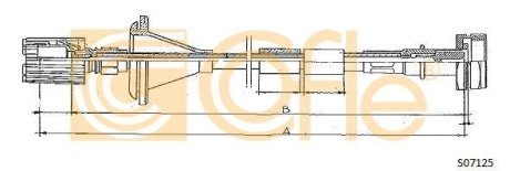 Linka licz. DUCATO 1.9/2.5D/TD COFLE 92S07125