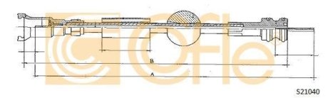 Linka licz. P309,250D,405D/894 COFLE 92S21040