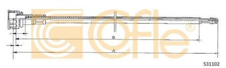 LINKA - TACHOMETR COF S31102 COFLE 92S31102