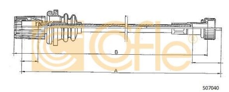 Автозапчасть COFLE S07040