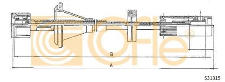 Автозапчасть COFLE S31315