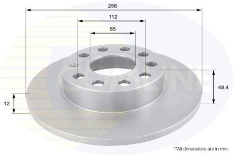 Тормозной диск COMLINE ADC1448