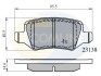 Комплект тормозных колодок, дисковый механизм COMLINE CBP01149 (фото 1)