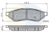 Комплект тормозных колодок, дисковый механизм COMLINE CBP01190 (фото 1)