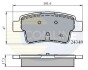 Комплект тормозных колодок, дисковый механизм COMLINE CBP01528 (фото 1)