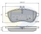 Комплект тормозных колодок, дисковый механизм COMLINE CBP01786 (фото 1)