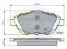 Комплект тормозных колодок, дисковый механизм COMLINE CBP02027 (фото 1)