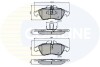 Комплект тормозных колодок, дисковый механизм COMLINE CBP0212 (фото 1)