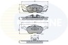 Комплект гальмівних колодок, перід COMLINE CBP0490 (фото 1)