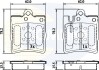 Комплект тормозных колодок, дисковый механизм COMLINE CBP0915 (фото 1)