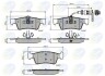 Комплект тормозных колодок, дисковый механизм COMLINE CBP12015 (фото 1)