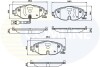 Комплект тормозных колодок, дисковый механизм COMLINE CBP12158 (фото 1)