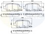 Автозапчасть COMLINE CBP32307 (фото 1)