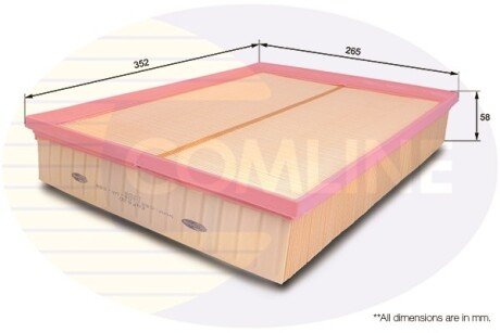 Воздушный фильтр COMLINE EAF630 (фото 1)
