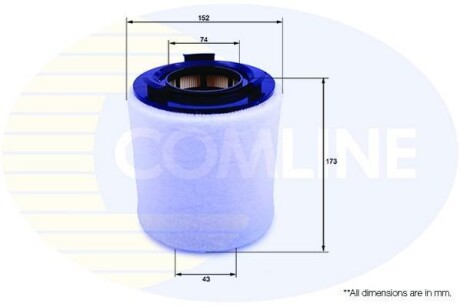 Воздушный фильтр COMLINE EAF764